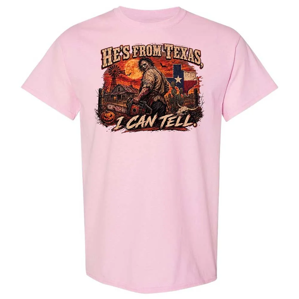 He's From Texas - Light Pink - 14