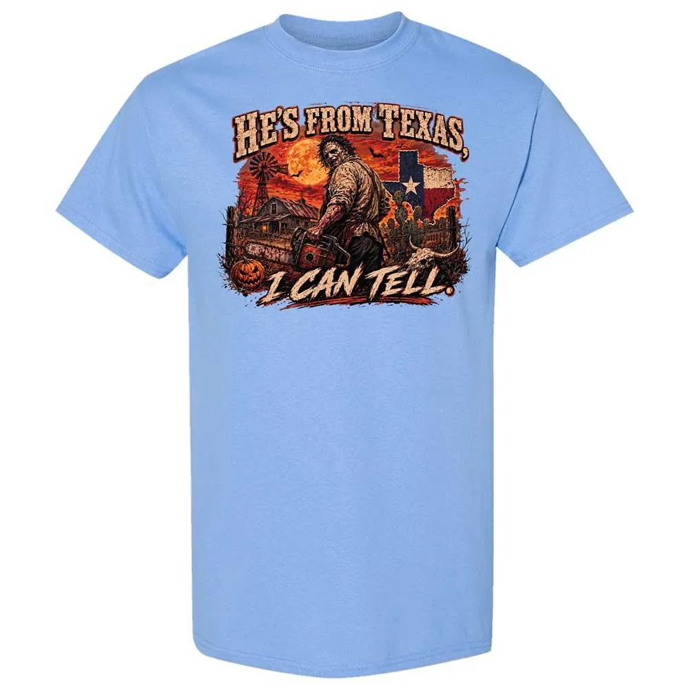 He's From Texas - Carolina Blue - 19