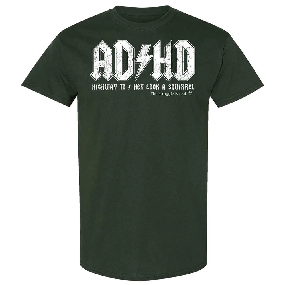 Highway To Hey Look A Squirrel - Forest Green - 5
