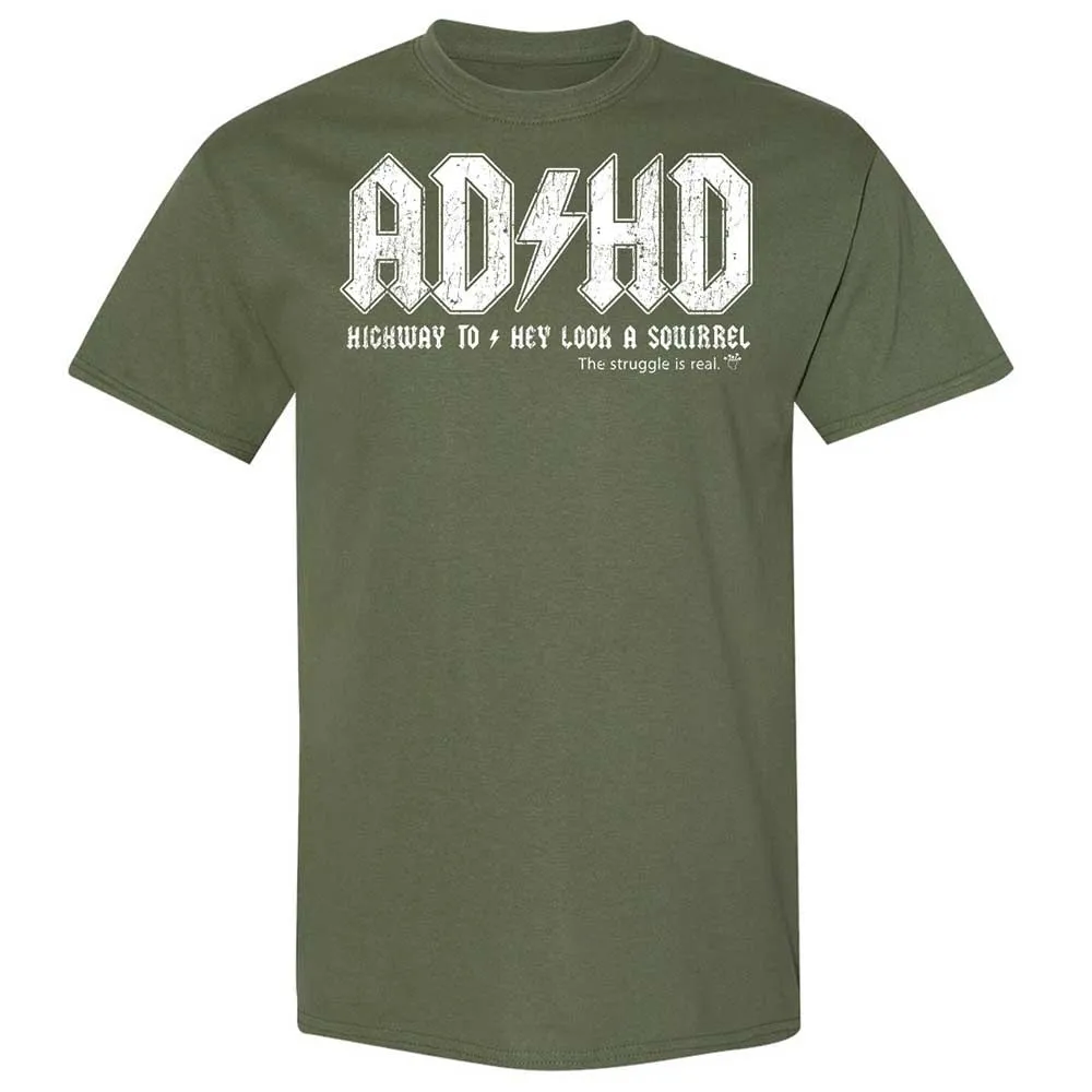 Highway To Hey Look A Squirrel - Military Green - 9