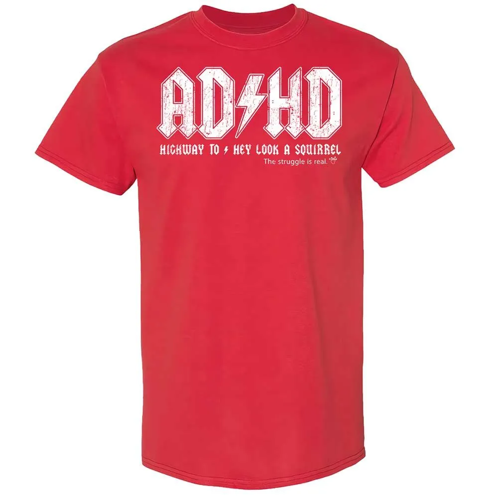 Highway To Hey Look A Squirrel - Red - 10