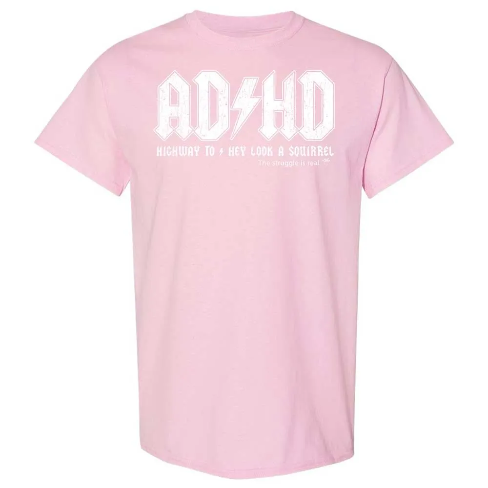 Highway To Hey Look A Squirrel - Light Pink - 14