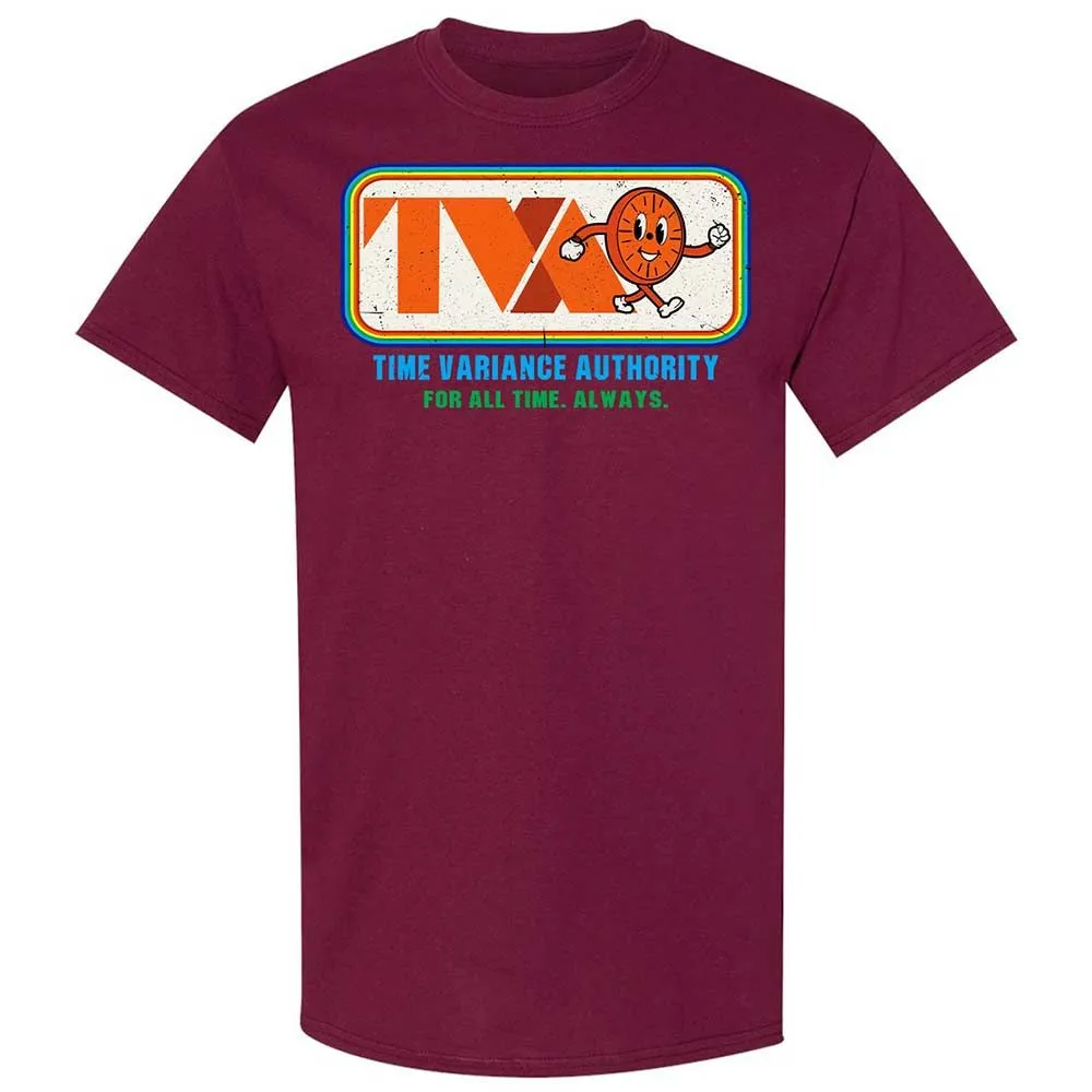 Tva Time Variance Authority - Maroon - 8