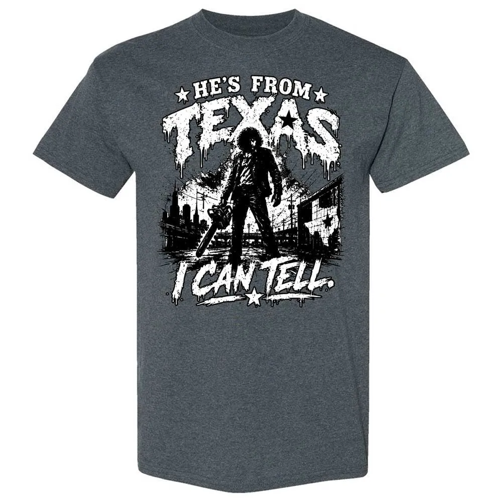 He's from Texas - Dark Heather - 6