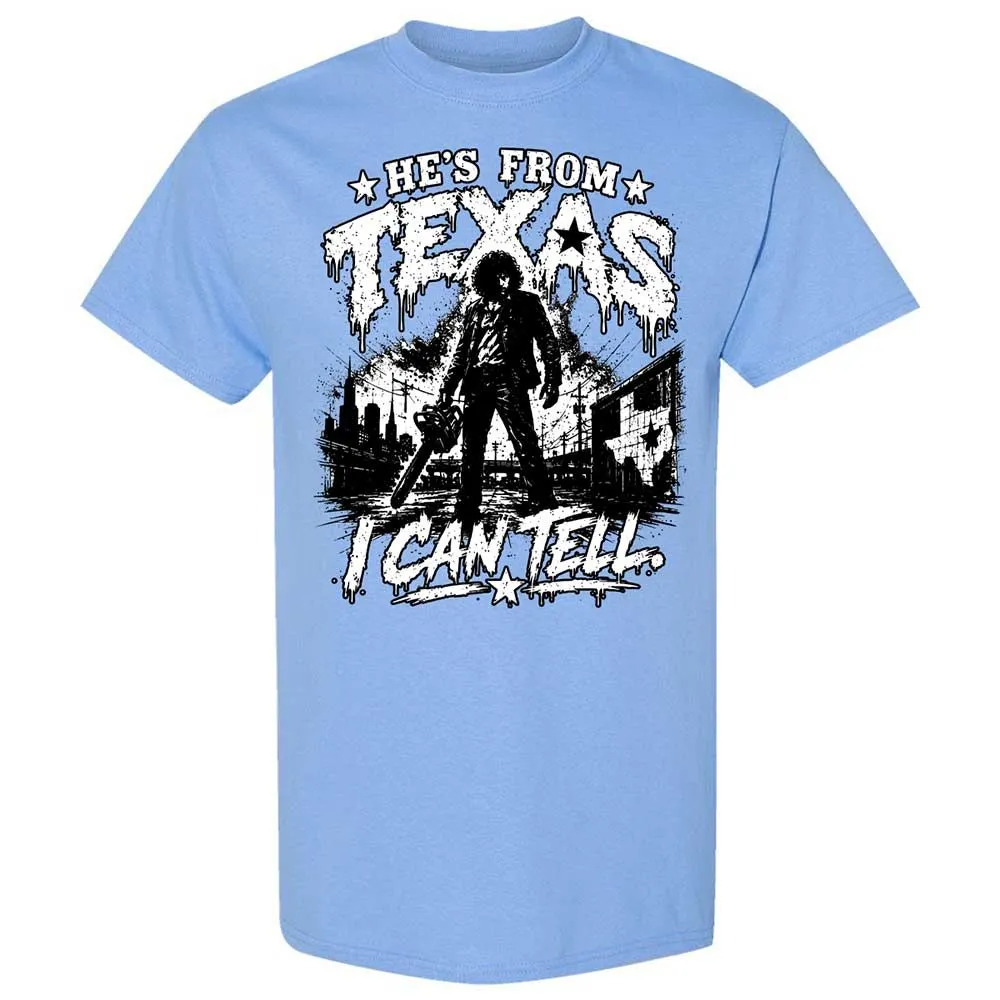 He's from Texas - Carolina Blue - 19