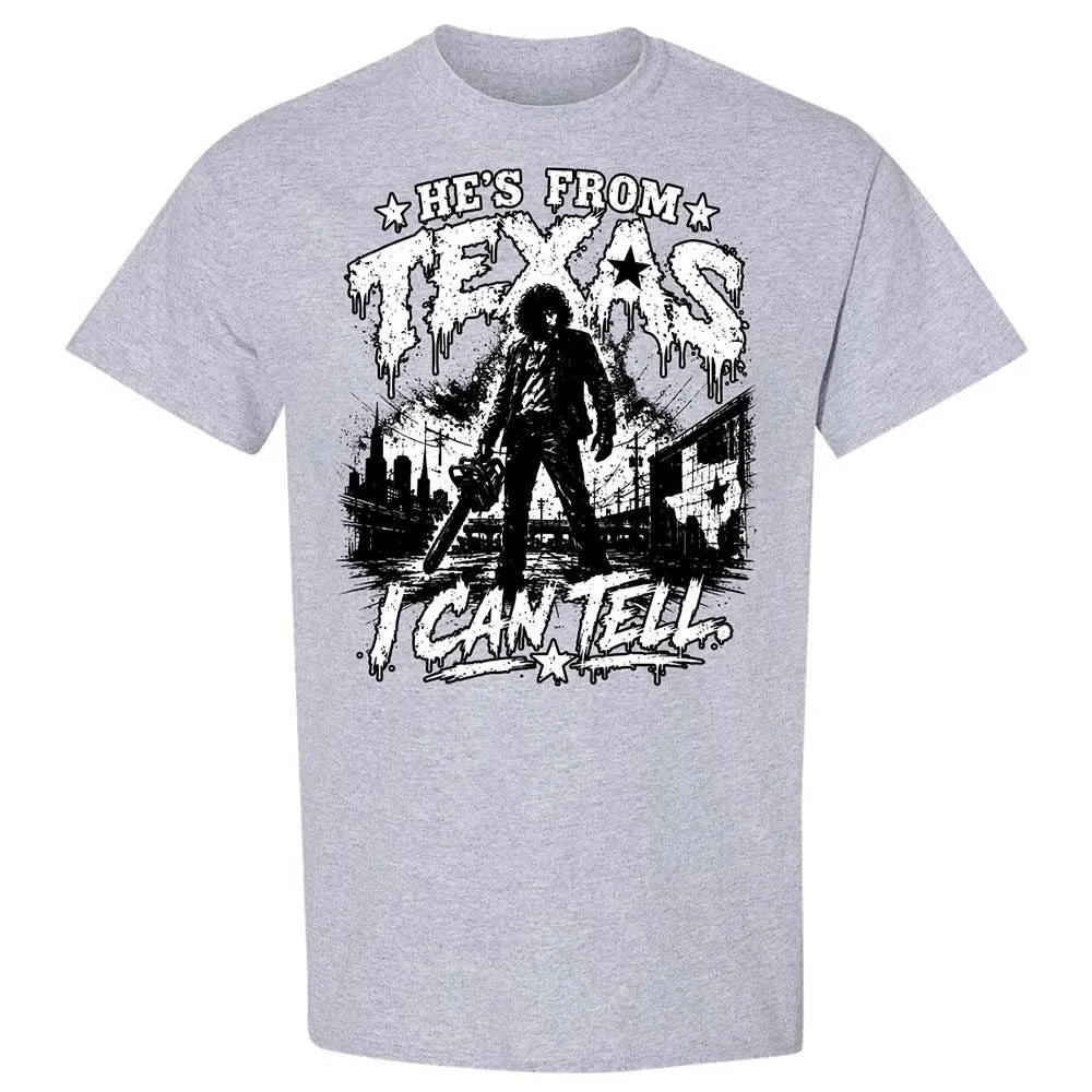 He's from Texas - Sport Grey - 21