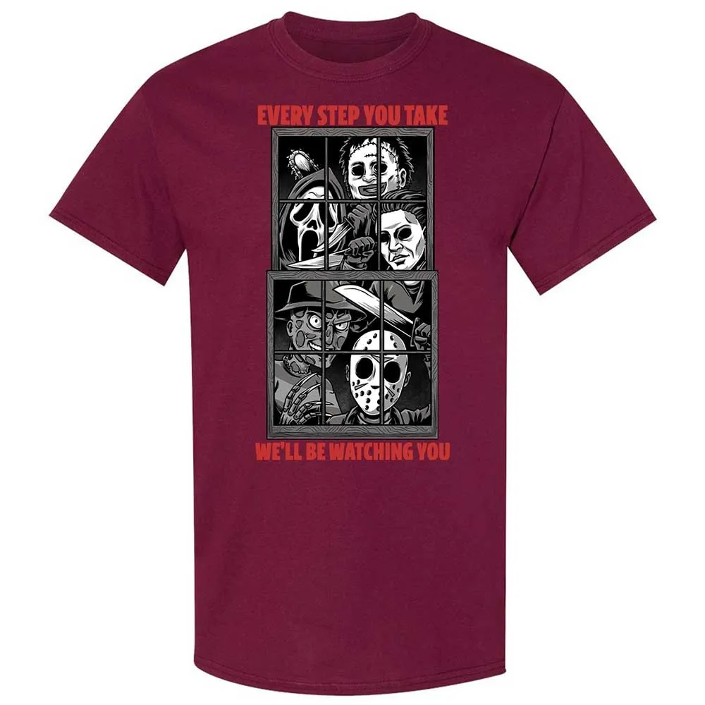 Horror Watching You - Maroon - 8