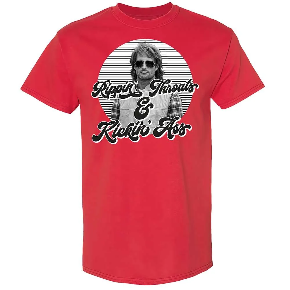 Rippin Throats and Kickin Ass - Red - 10
