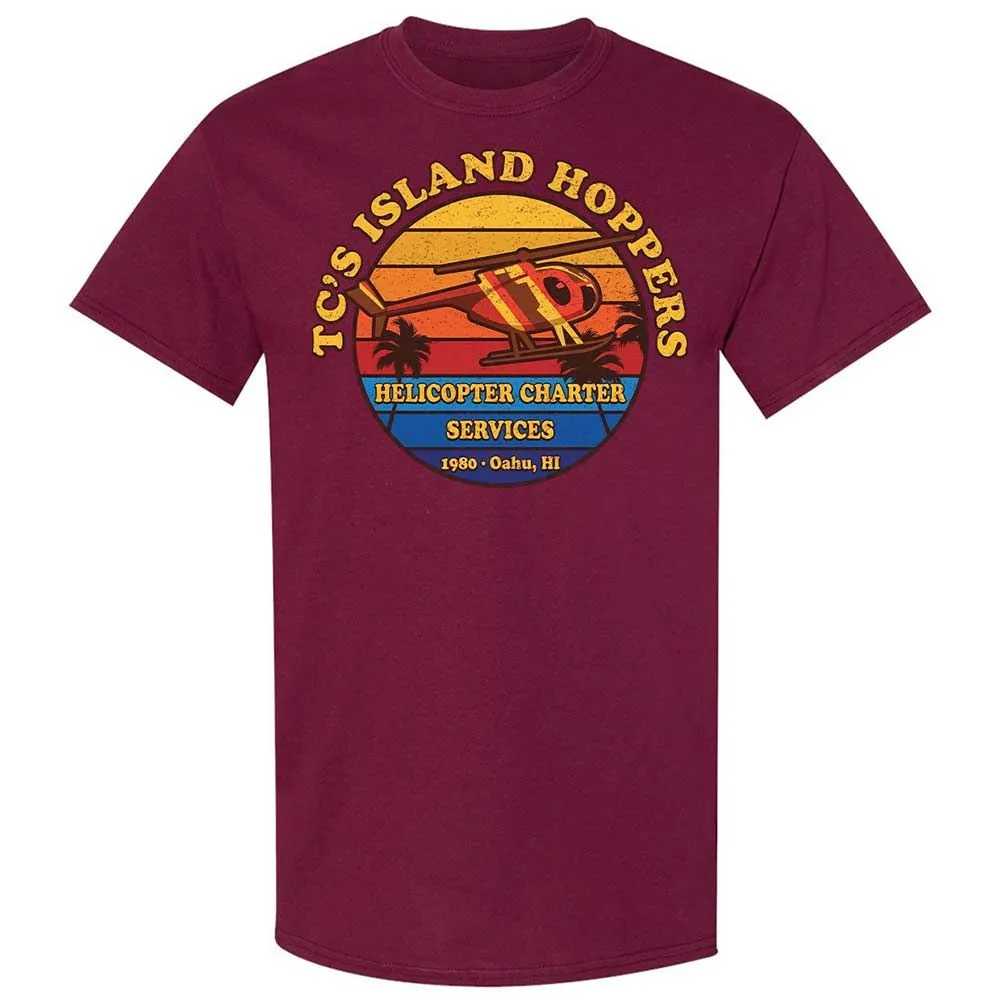 Island Hoppers Helicopter Charter Services - Maroon - 8
