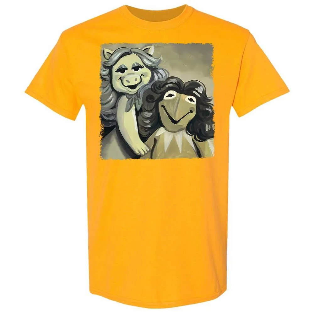 Classic Unisex T-Shirt - X6B8BX3X - Gold - 18