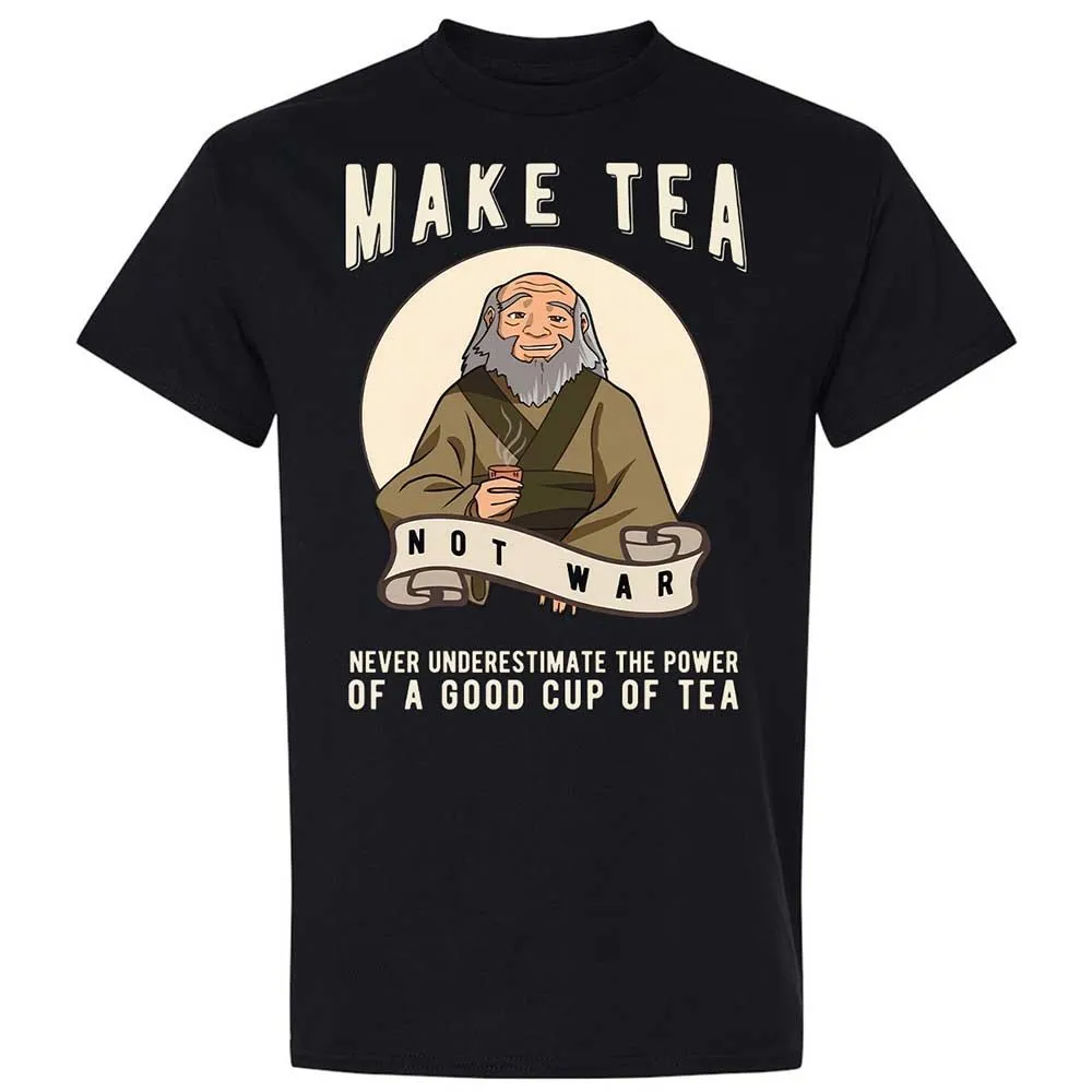 Make Tea Not War - Black - 1