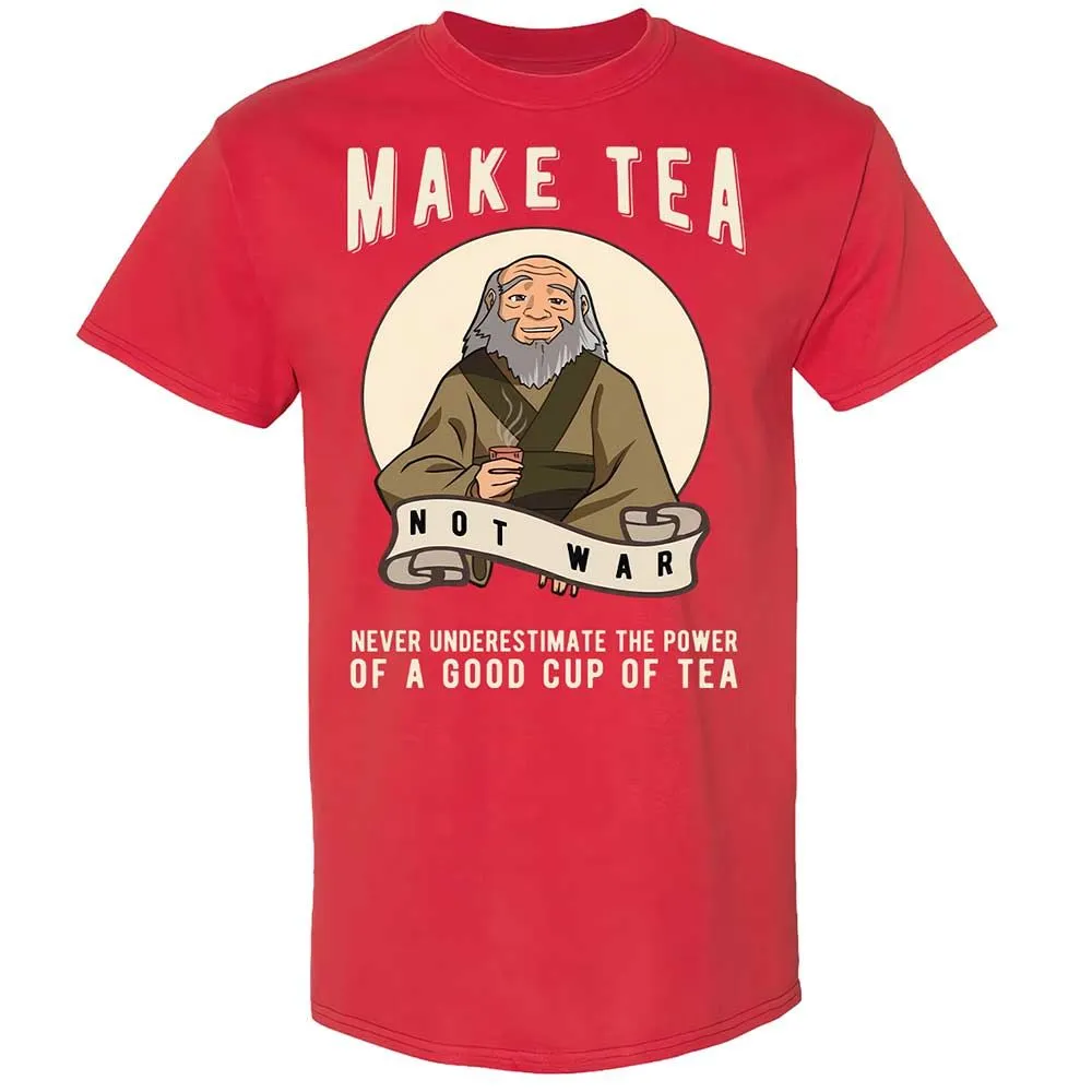 Make Tea Not War - Red - 10