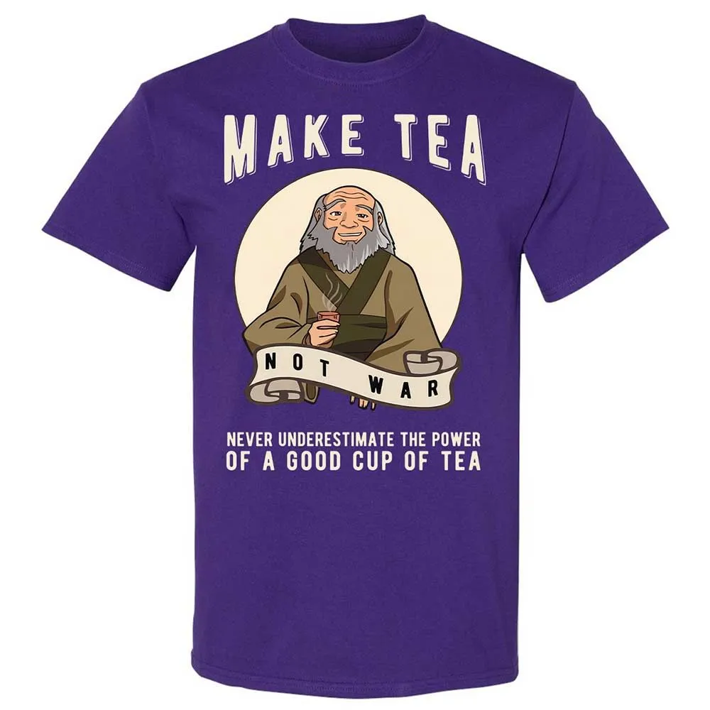 Make Tea Not War - Purple - 12