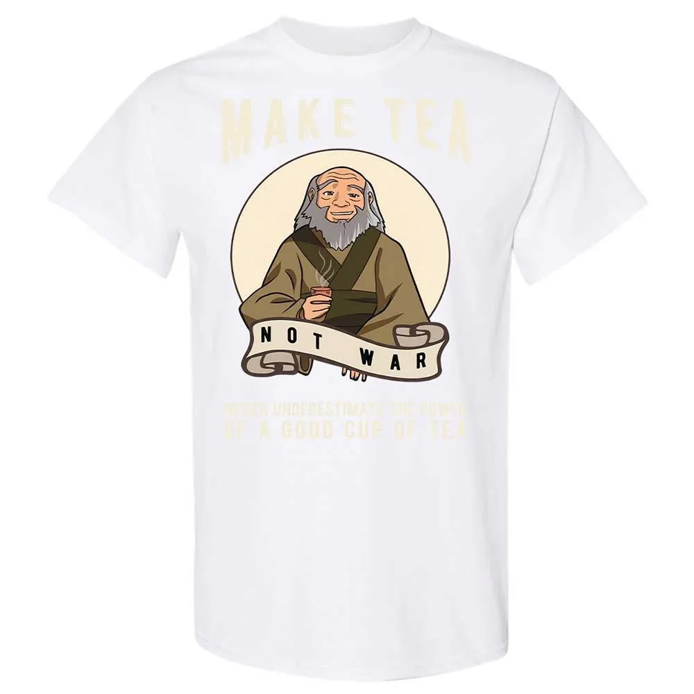 Make Tea Not War - White - 16