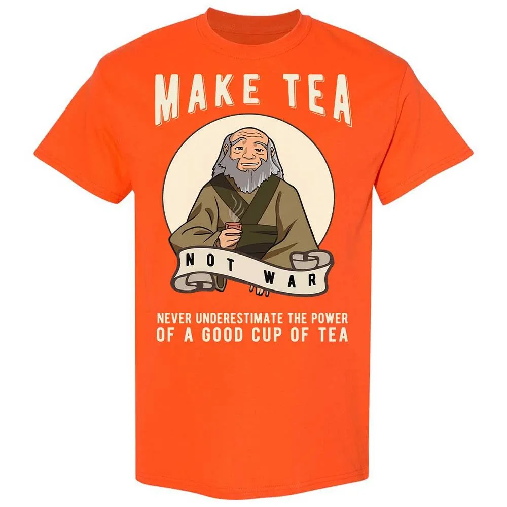 Make Tea Not War - Orange - 17