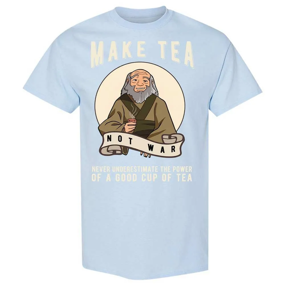 Make Tea Not War - Light Blue - 20