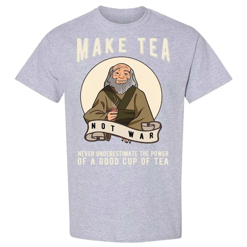 Make Tea Not War - Sport Grey - 21