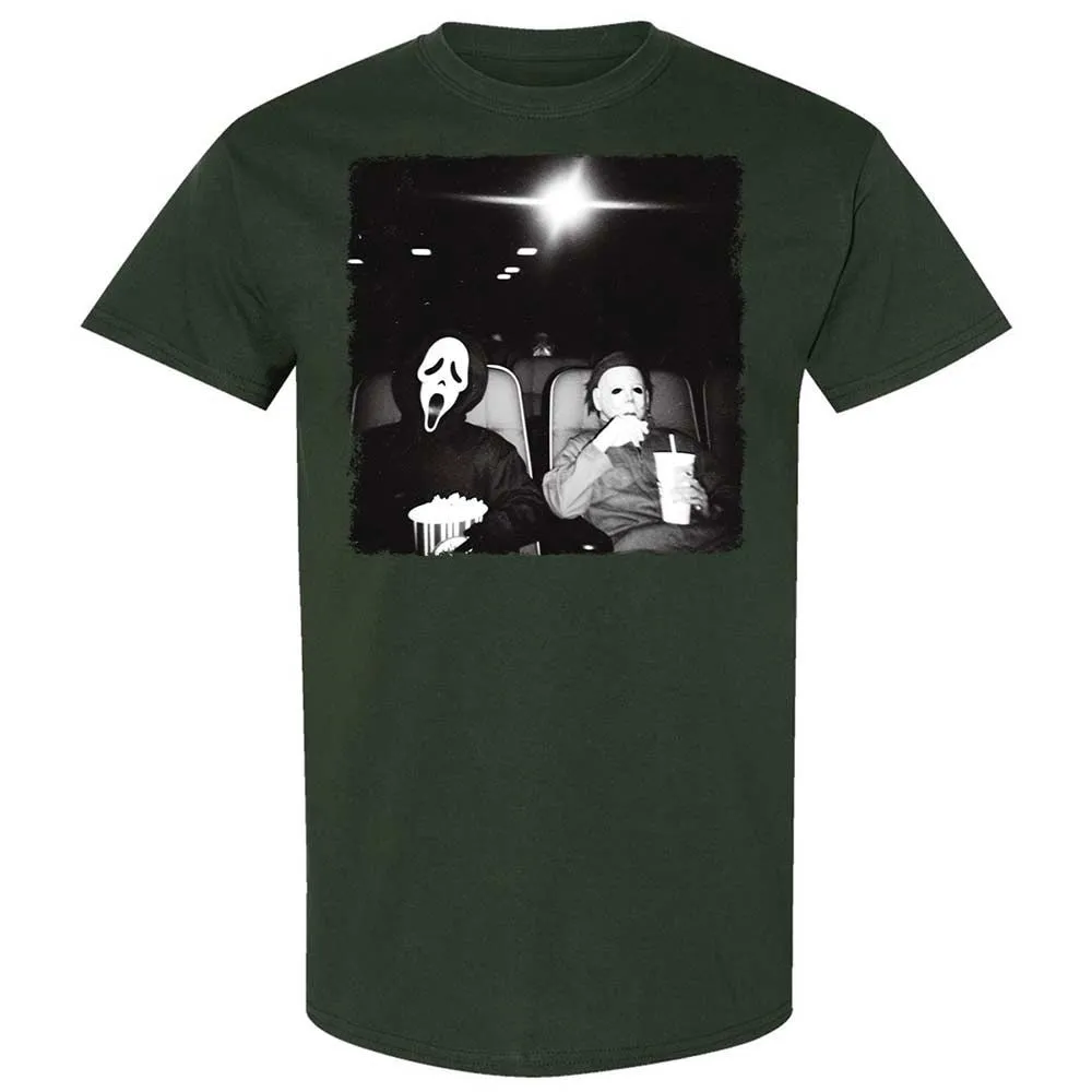 Horror Movie With The Guys - Forest Green - 5