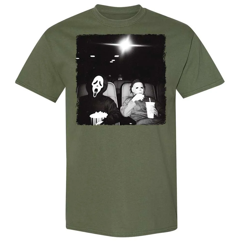 Horror Movie With The Guys - Military Green - 9