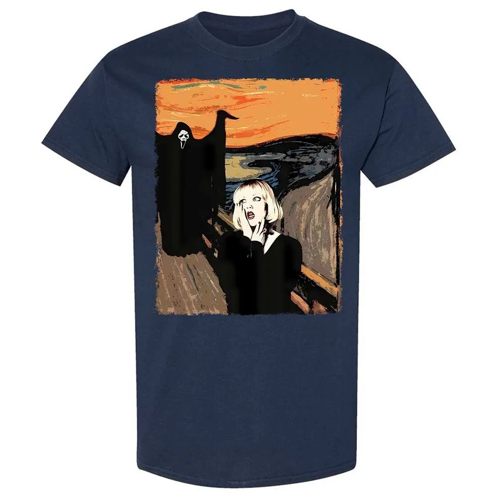 The Scream - Navy - 2