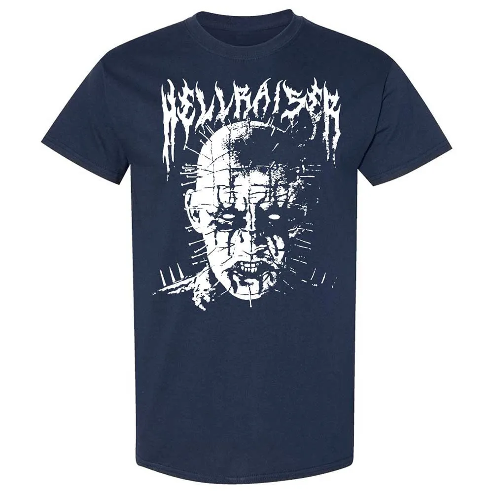 Black Metal Pinhead - Navy - 2