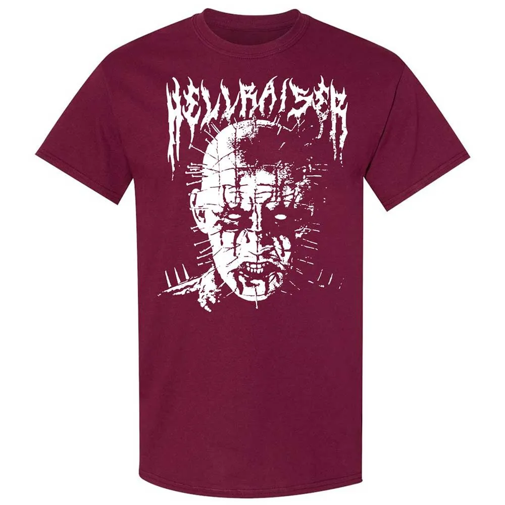 Black Metal Pinhead - Maroon - 8