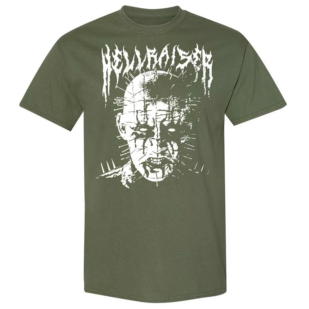 Black Metal Pinhead - Military Green - 9