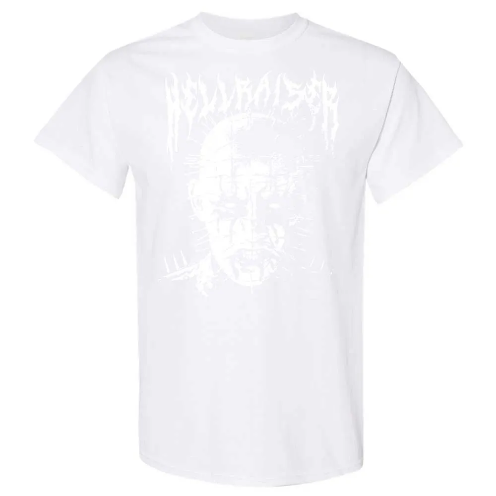 Black Metal Pinhead - White - 16
