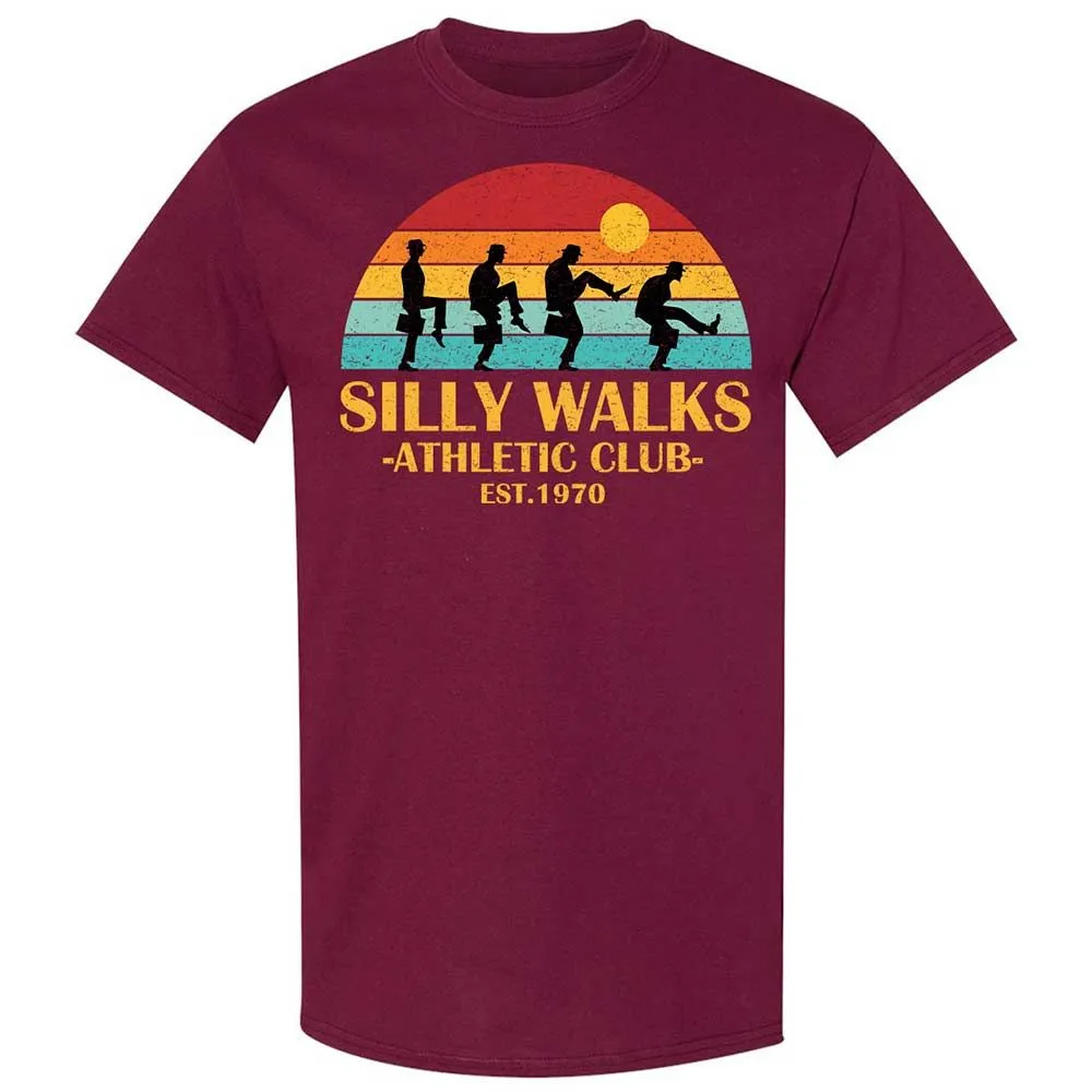 Silly Walks - Athletic Club - Maroon - 8