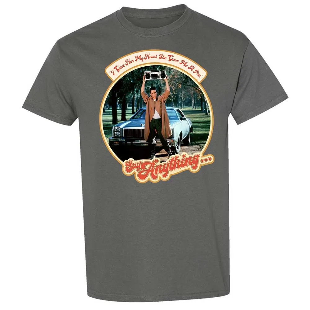 Classic Unisex T-Shirt - WDS8VYE4 - Charcoal - 4