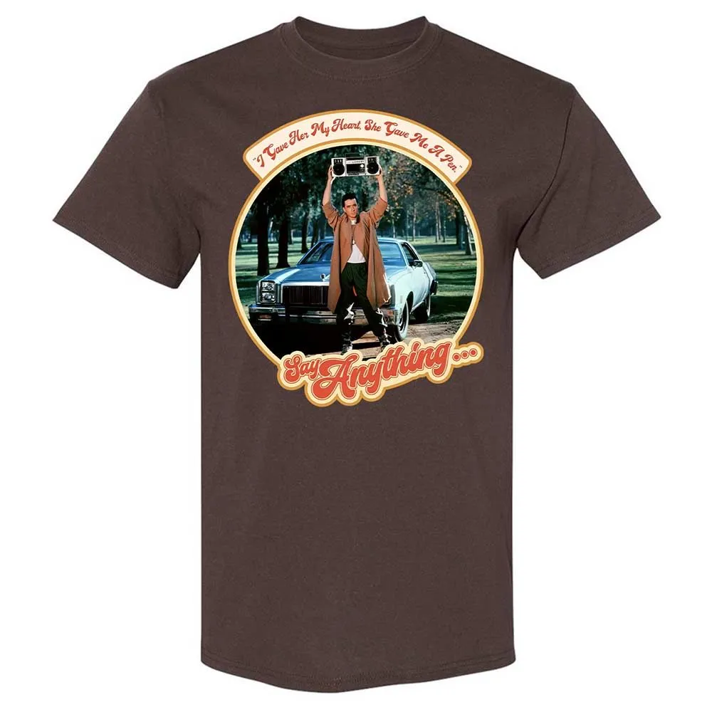Classic Unisex T-Shirt - WDS8VYE4 - Dark Chocolate - 7