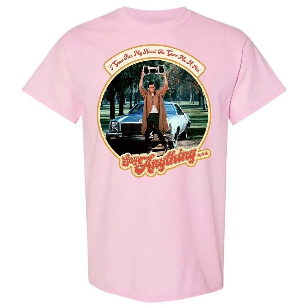 Classic Unisex T-Shirt - WDS8VYE4 - Light Pink - 14