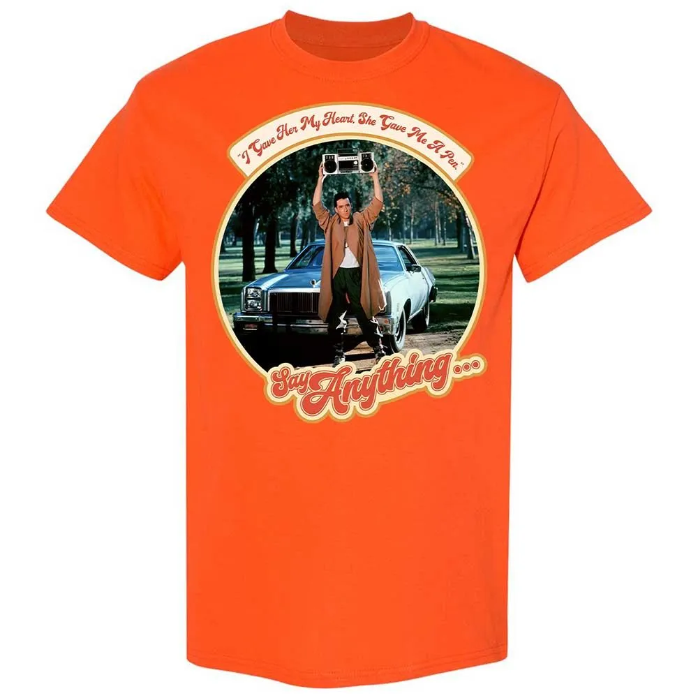 Classic Unisex T-Shirt - WDS8VYE4 - Orange - 17