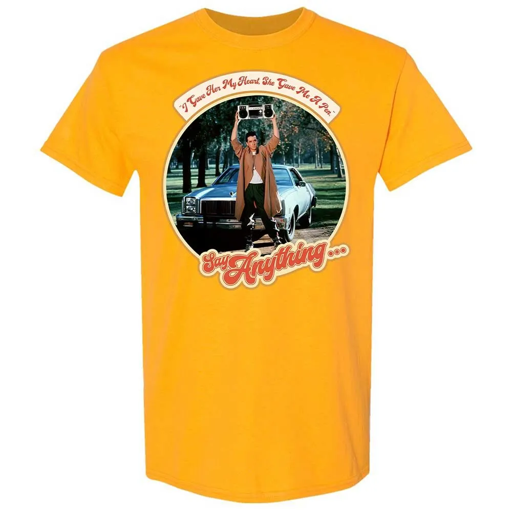 Classic Unisex T-Shirt - WDS8VYE4 - Gold - 18