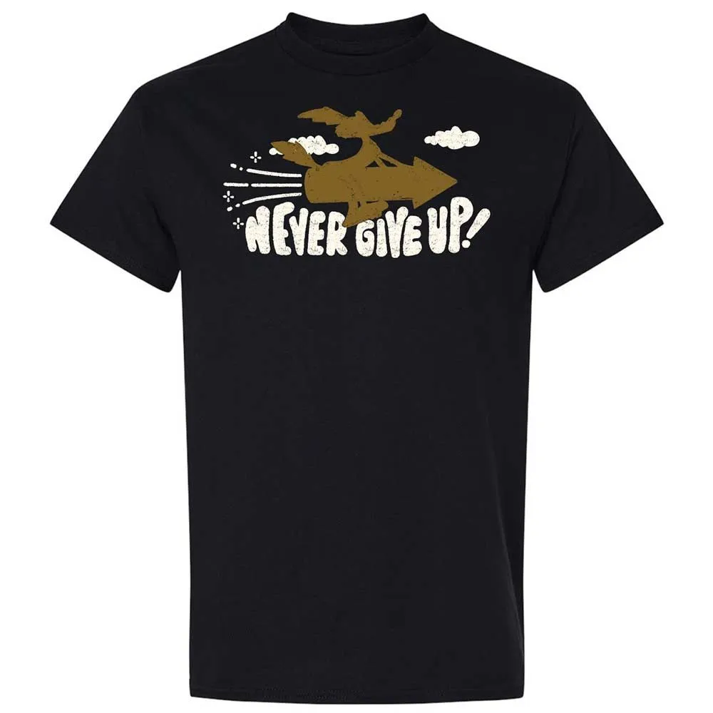 Never Give Up on Your Dreams - Black - 1