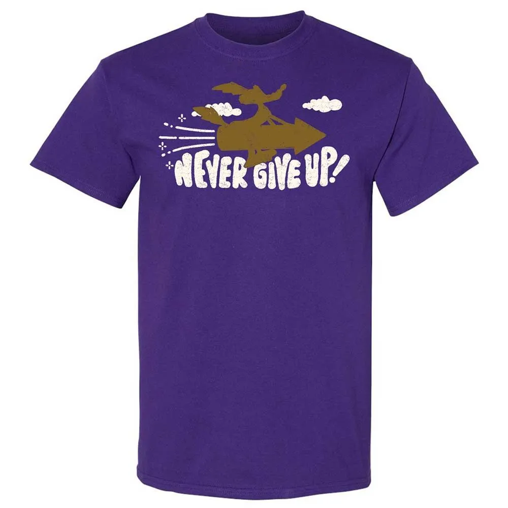 Never Give Up on Your Dreams - Purple - 12