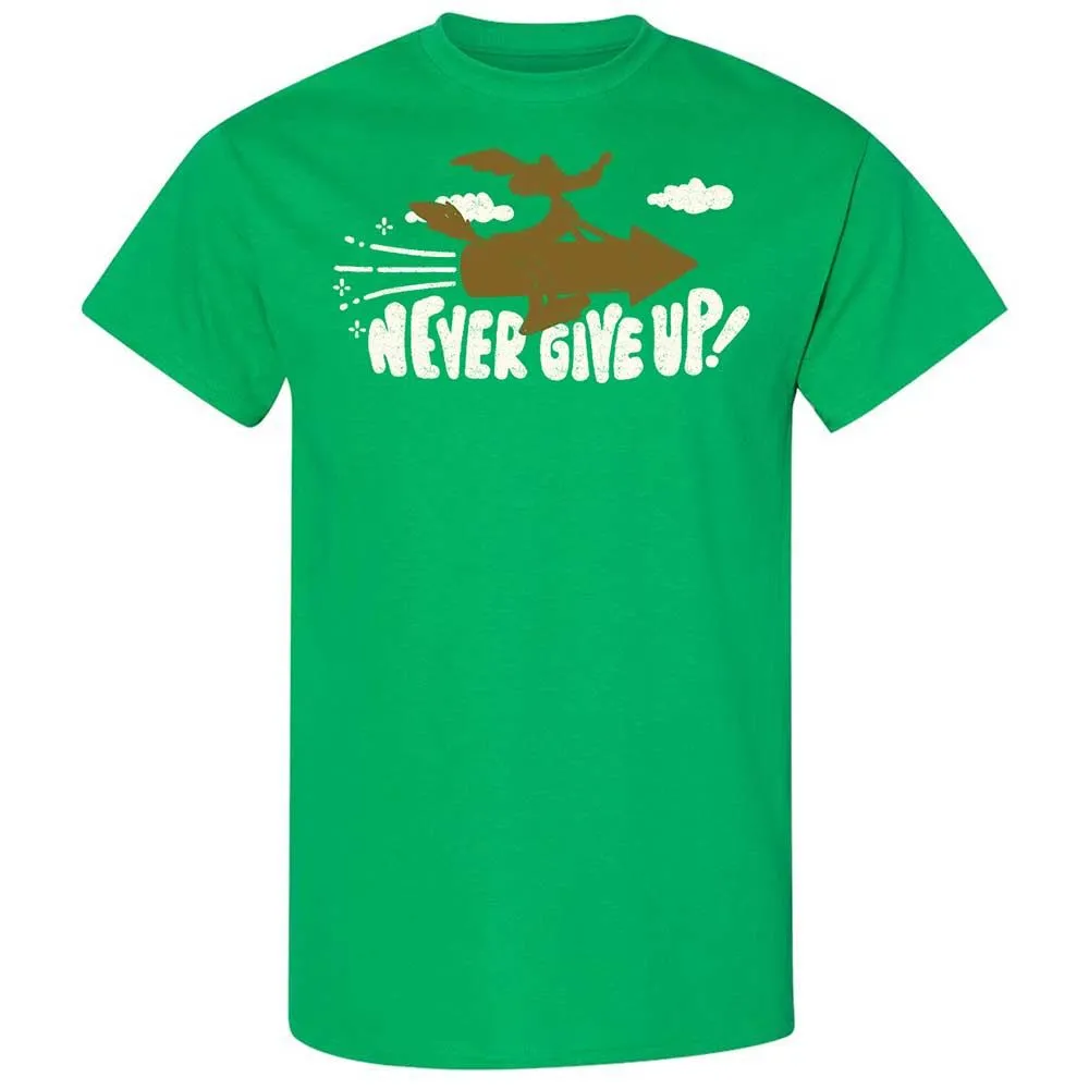 Never Give Up on Your Dreams - Irish Green - 13