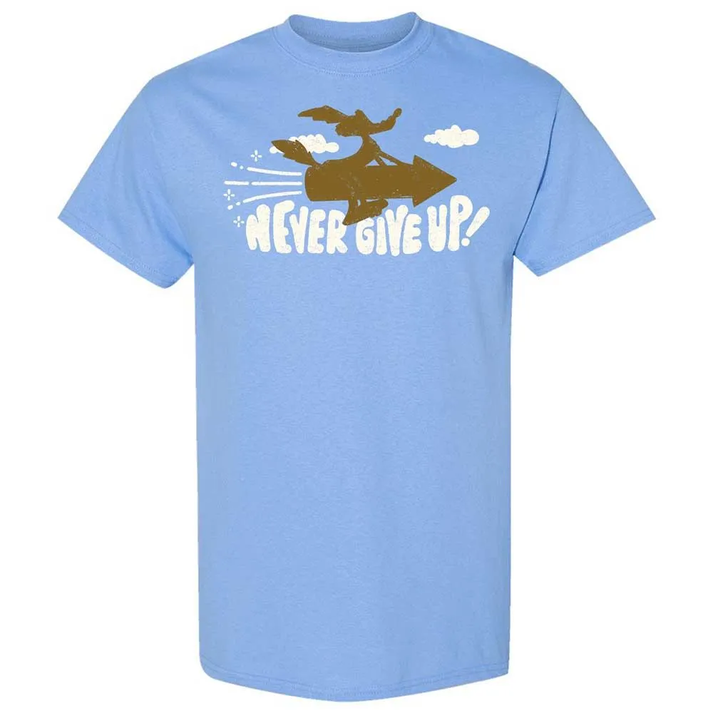 Never Give Up on Your Dreams - Carolina Blue - 19