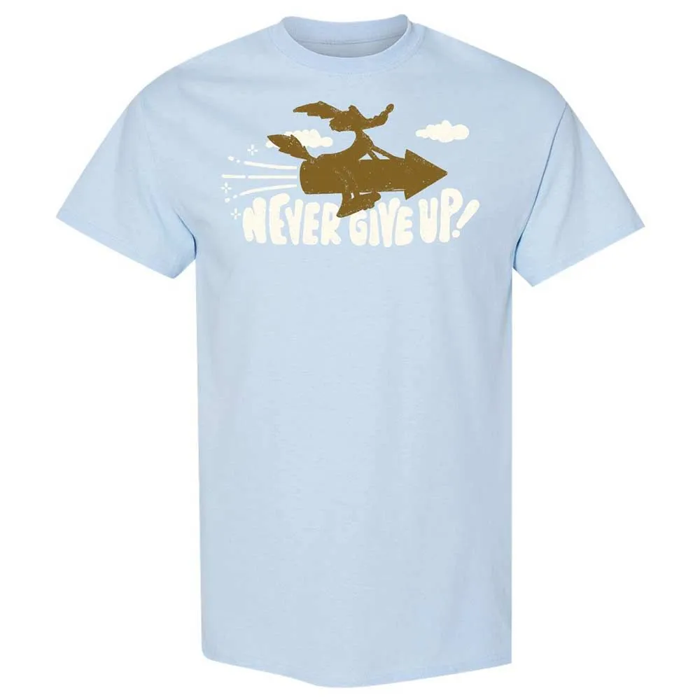 Never Give Up on Your Dreams - Light Blue - 20