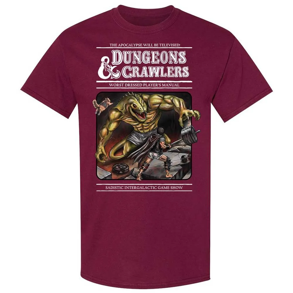 Dungeons & Crawlers - Maroon - 8