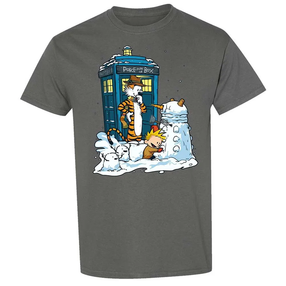 The Snow Dalek - Charcoal - 4