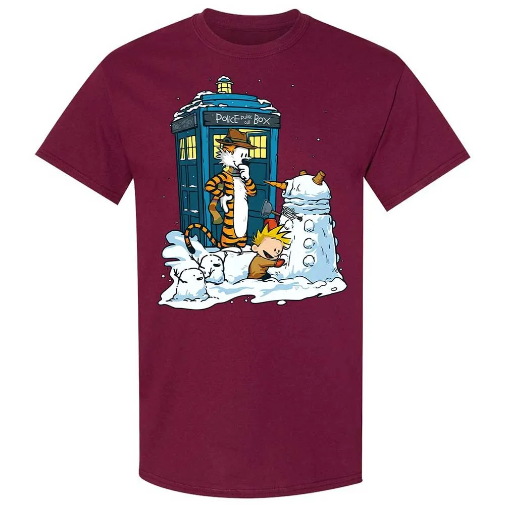 The Snow Dalek - Maroon - 8