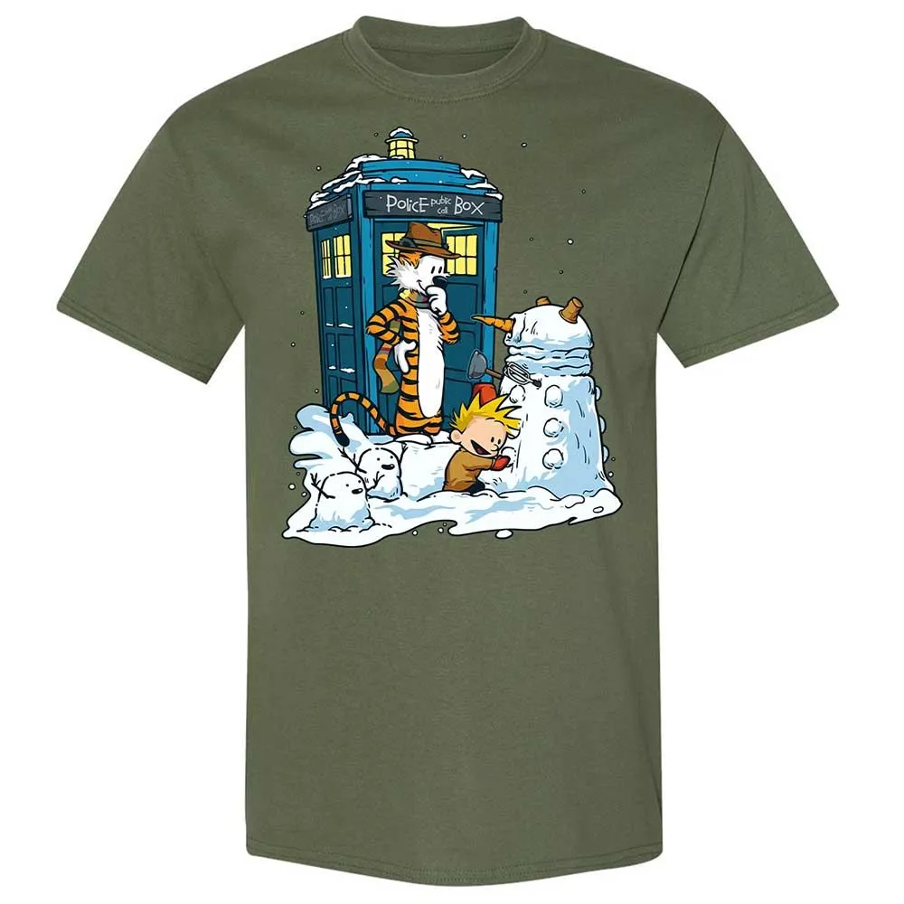 The Snow Dalek - Military Green - 9