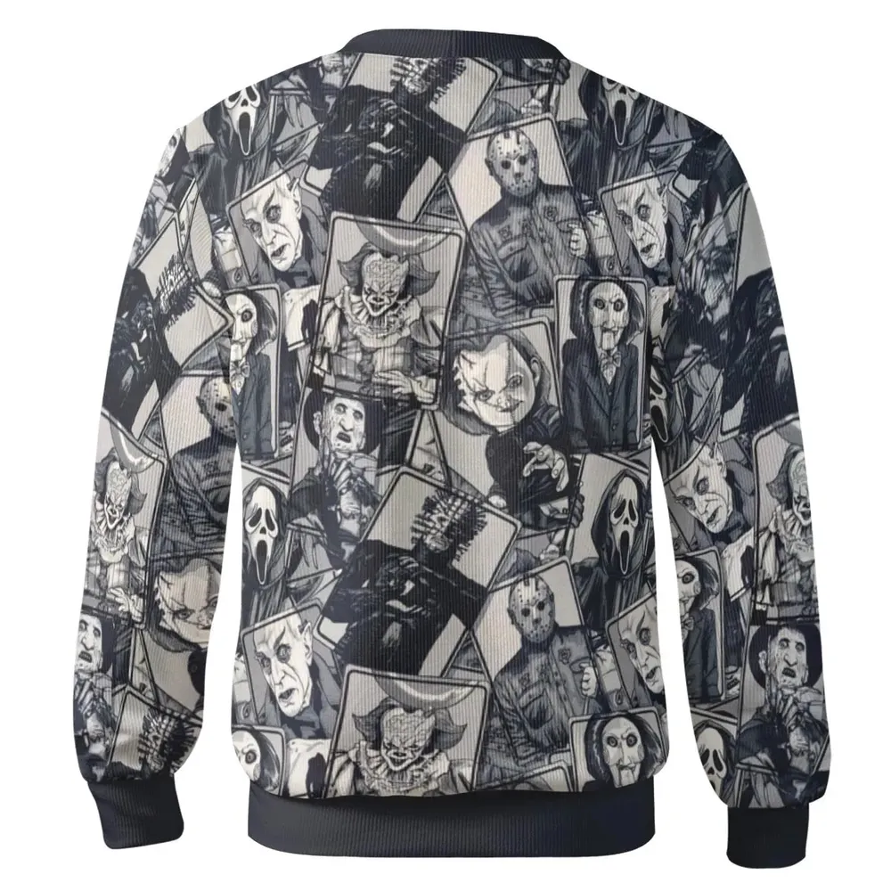 Halloween Horror Villains Cardigan - 3
