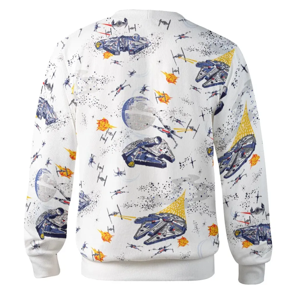 Millennium Falcon Patterns Star Wars Cardigan - 3