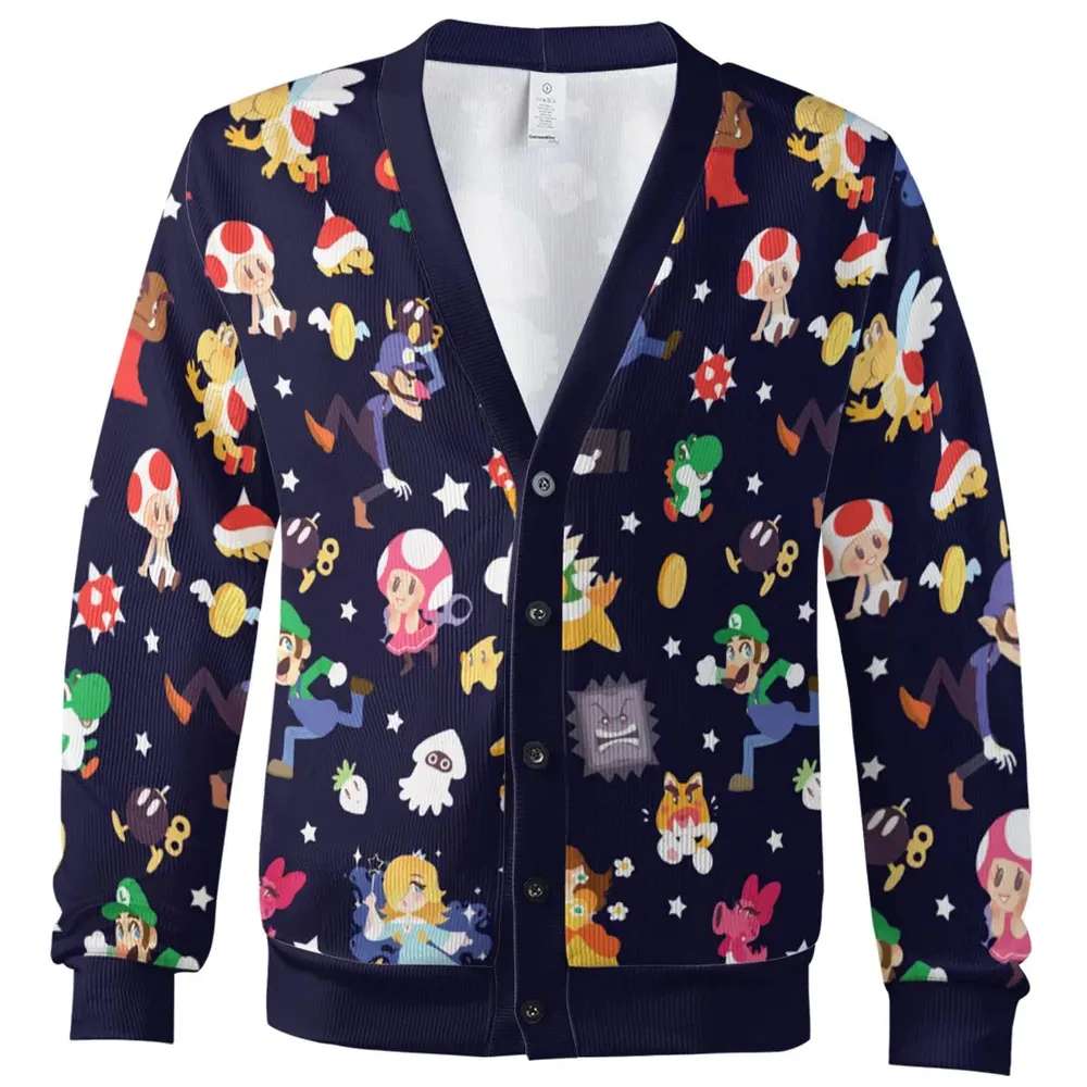 Mushroom Kingdom Super Mario Cardigan - 2