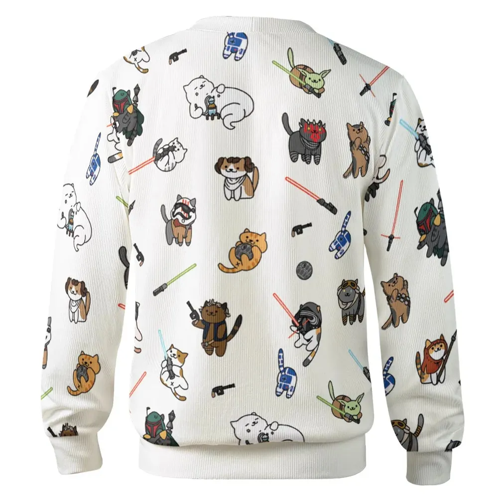 Star Wars Characters as Cats Cardigan - 3