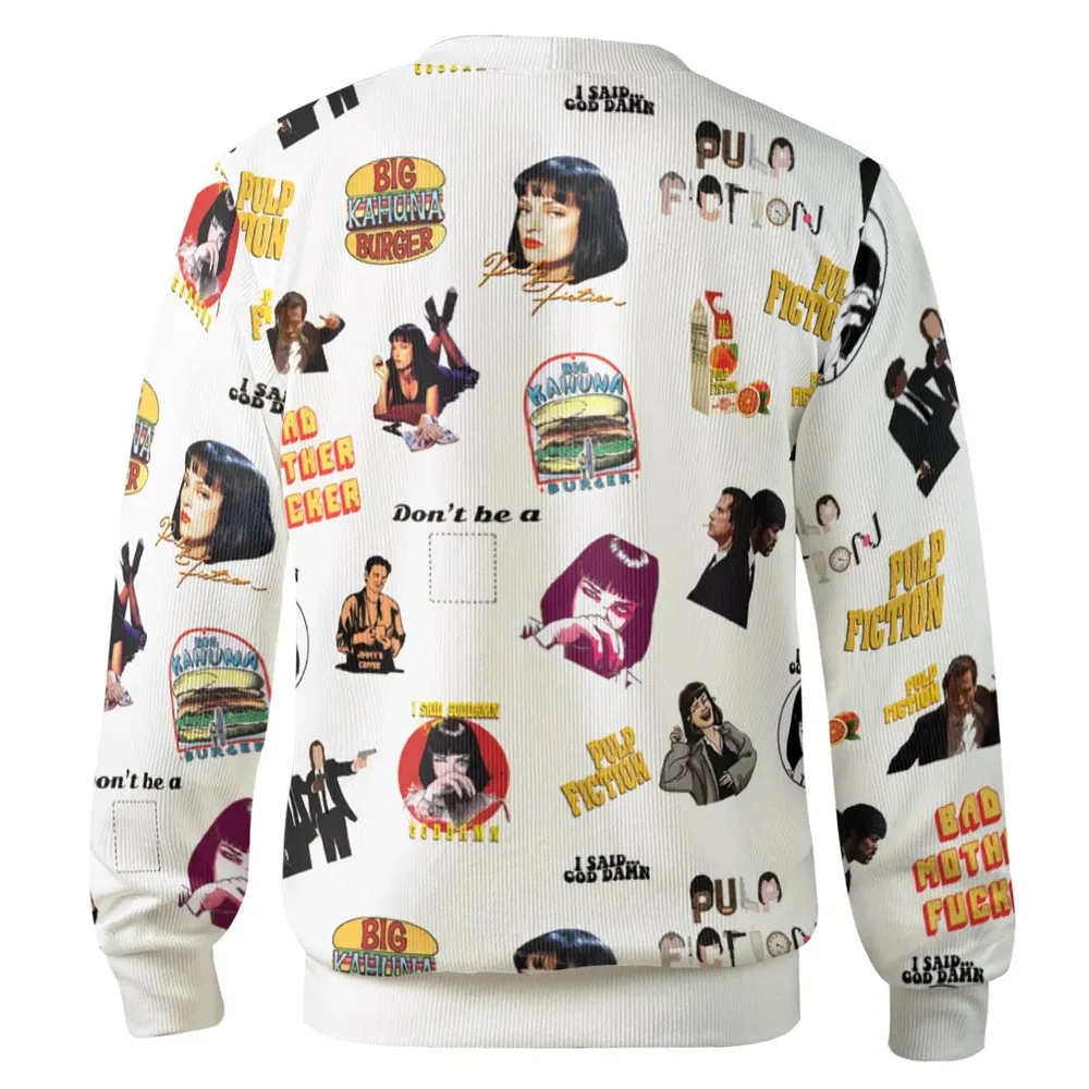 Pulp Fiction Pattern Cardigan - 3