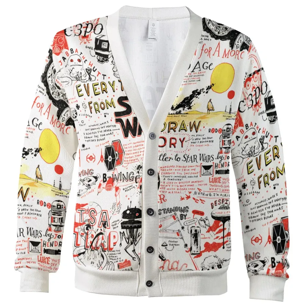 Star Wars All Funny Quotes Cardigan - 2