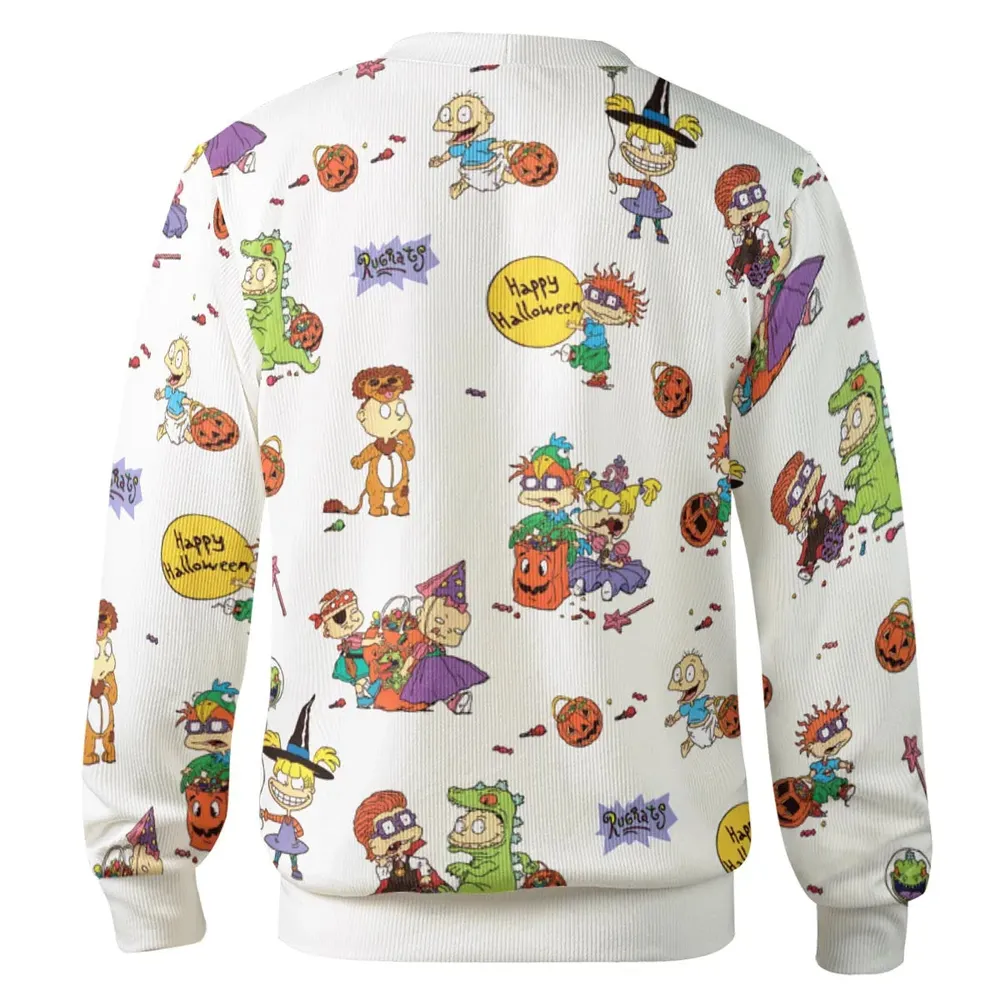 Rugrats Happy Halloween Pattern Cardigan - 3